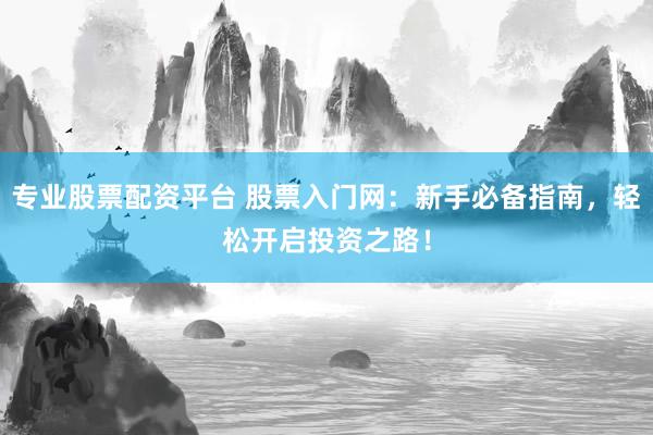 专业股票配资平台 股票入门网：新手必备指南，轻松开启投资之路！