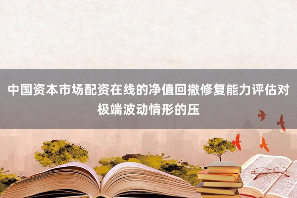 中国资本市场配资在线的净值回撤修复能力评估对极端波动情形的压