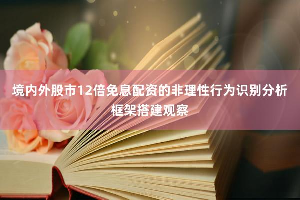 境内外股市12倍免息配资的非理性行为识别分析框架搭建观察